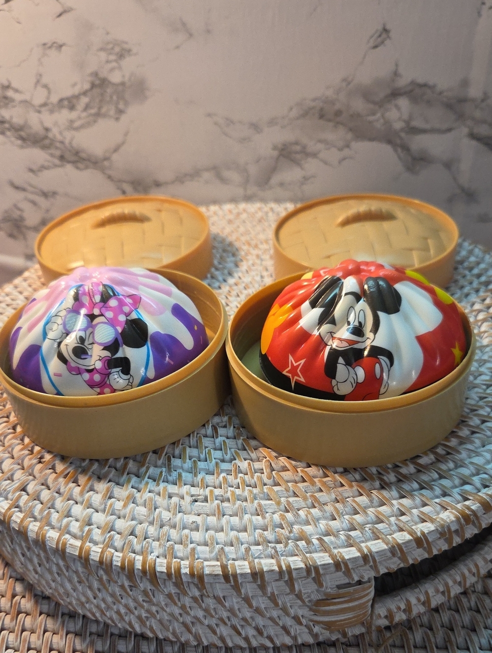2 For 25 Minnie and Micky squishy dumplings